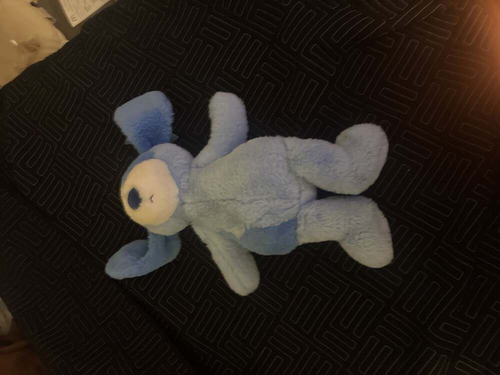 Kid Connection 12-Inch Plush Blue Dog Stuffed Animal